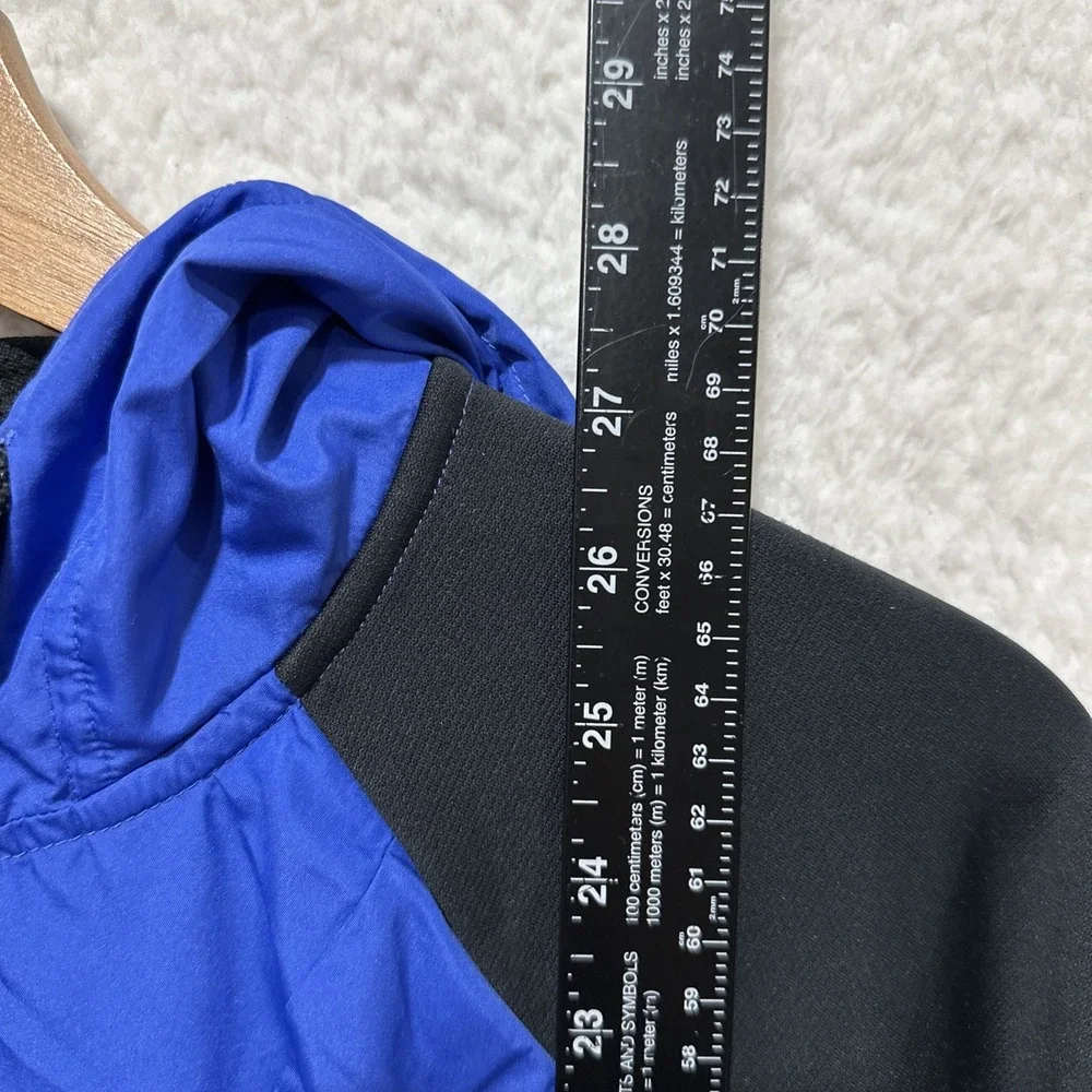 Under Armour Coldgear Storm Performance‎ Athlete Blue/Black Full Zip Jacket Sz M